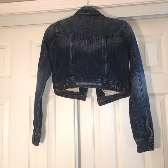 Mossimo Denim ~ Cropped Jean Jacket - Picture 4 of 5